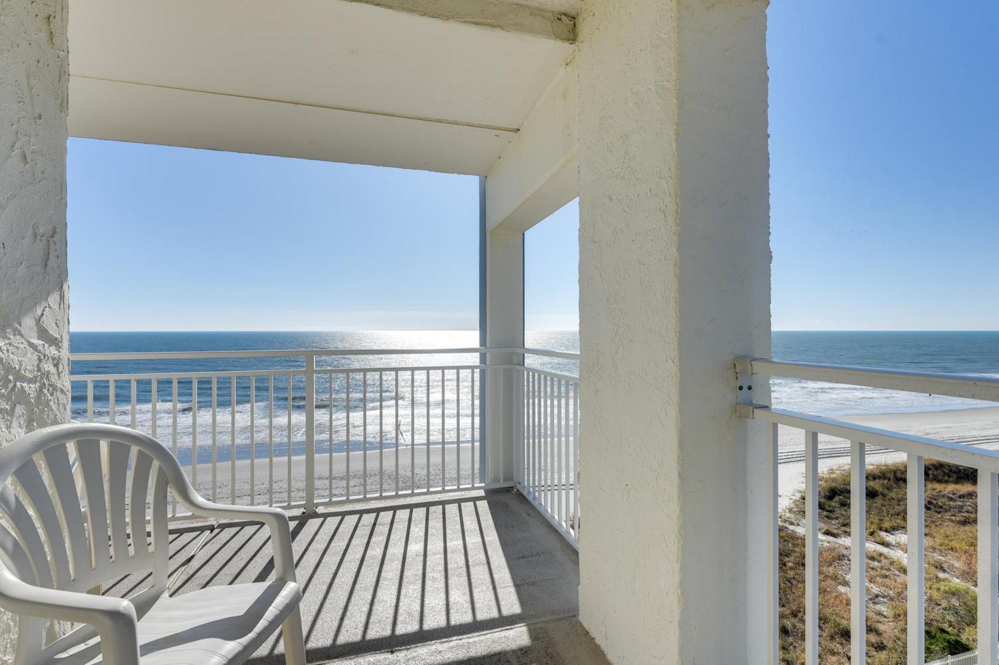 Oceanfront North Myrtle Beach Condo With Indoor Pool Dış mekan fotoğraf