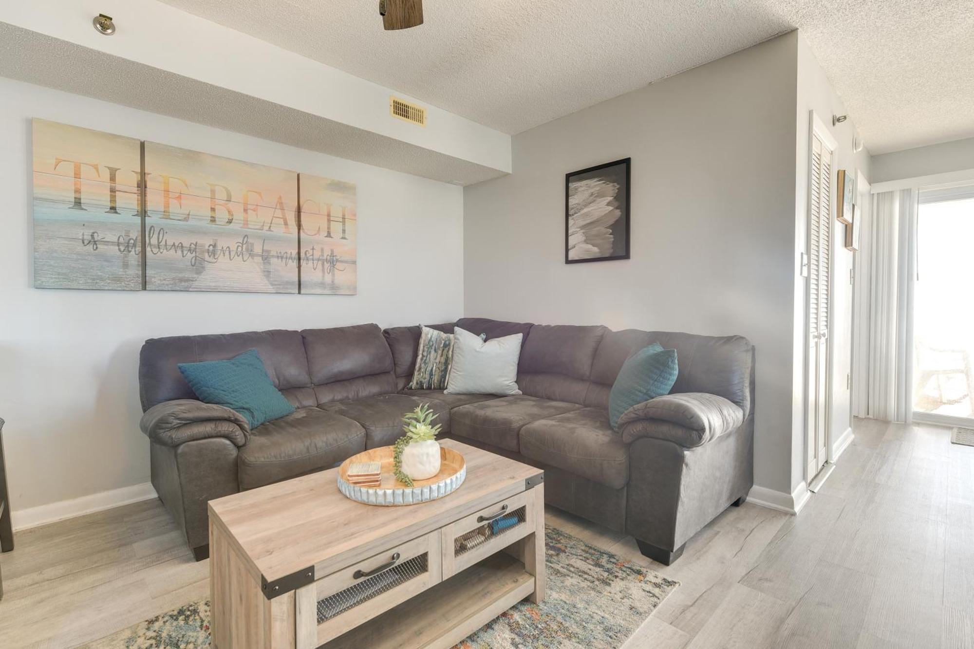 Oceanfront North Myrtle Beach Condo With Indoor Pool Dış mekan fotoğraf