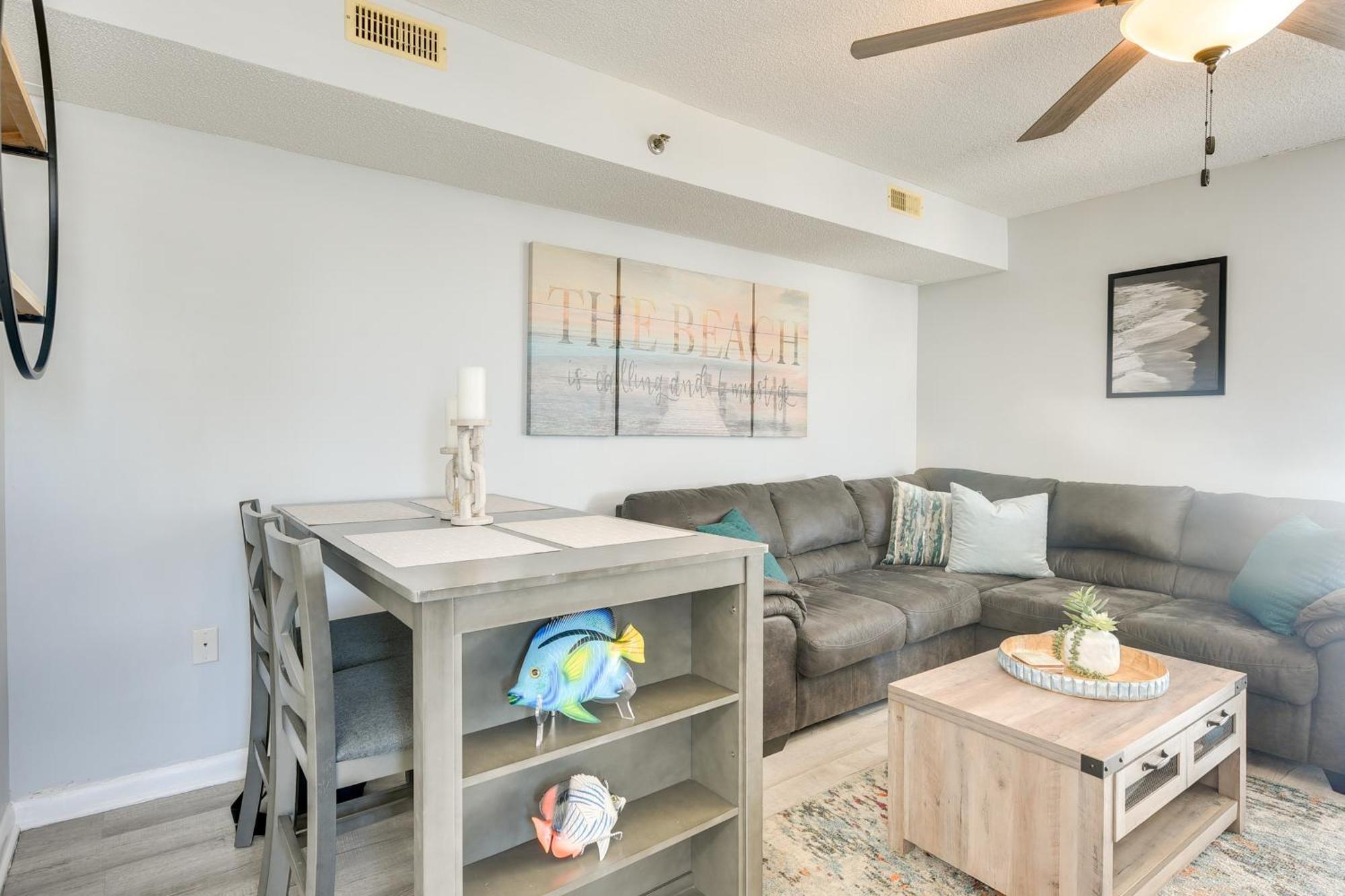 Oceanfront North Myrtle Beach Condo With Indoor Pool Dış mekan fotoğraf