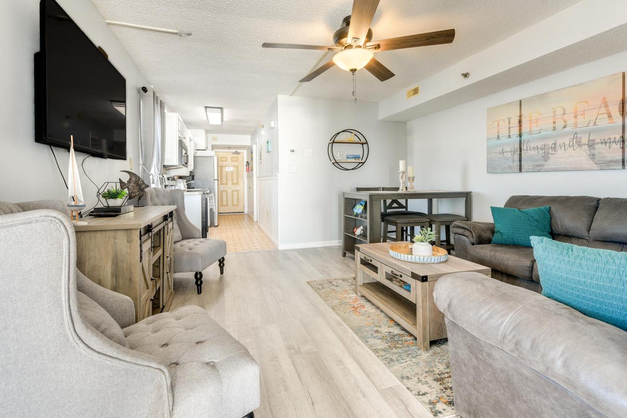 Oceanfront North Myrtle Beach Condo With Indoor Pool Dış mekan fotoğraf